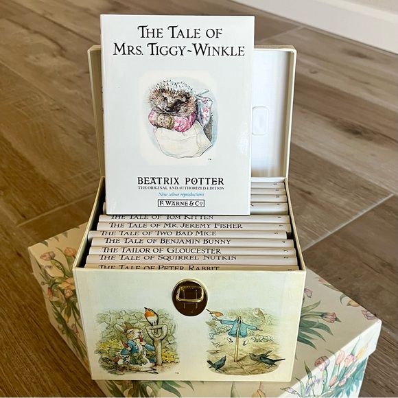 THE WORLD OF PETER RABBIT by Beatrix Potter 1987 1-12 Hard Cover Books Box Set - Picture 8 of 16